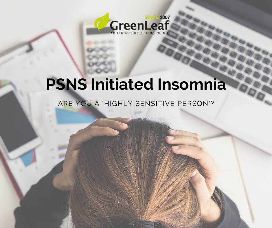 parasympathetic nervous system, PSNS Initiated Insomnia